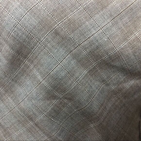 Lida Baday Wool Plaid Strapless Dress Size 4 Academia Business Casual Office 4 - Picture 5 of 14